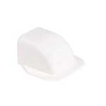 Courbe mur pour goulotte 125 x 75 blanche