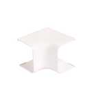 Courbe sortie de mur pour goulotte 125 x 75 blanche