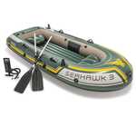 Bateau pneumatique Intex SEAHAWK 3 rames aluminium