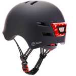 Casque  YOUIN avec LED avant et arrière couleur noire