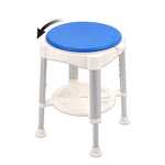 Tabouret de douche rotatif Wellys