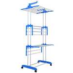 Porte-vêtements de déménagement - Bleu - Herzberg HG-8034BLU