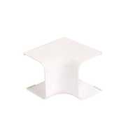 Courbe sortie de mur pour goulotte 80 x 60 blanche