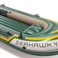 Bateau pneumatique Intex SEAHAWK 3 rames aluminium