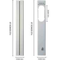 Kit fenêtre pour climatiseur portatif empêche le retour d'air chaud