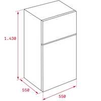 Frigidaire 2 portes TEKA FTM 240 A+
