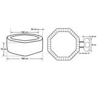 NetSpa Python Poolstar 5/6 places modèle 2022