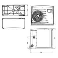 Pompe à chaleur Zodiac pour piscine Z300 M4 9 kw