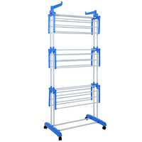 Porte-vêtements de déménagement - Bleu - Herzberg HG-8034BLU