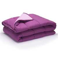 Couette bicolore en microfibre avec régulation thermique 240x240 cm