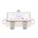 Commutateur satellite étanche DiSEqC 2x1 (DS-02C) commutateur LNB antenne satellite plat pour récepteur TV 0 / 22KHz