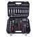 Jeu de 171 prises PCS (1/4 '& 3/8' & 1/2 ') - Outil professionnel Kraftmax KF-171