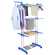 Porte-vêtements de déménagement - Bleu - Herzberg HG-8034BLU