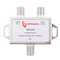 Commutateur satellite étanche DiSEqC 2x1 (DS-02C) commutateur LNB antenne satellite plat pour récepteur TV 0 / 22KHz
